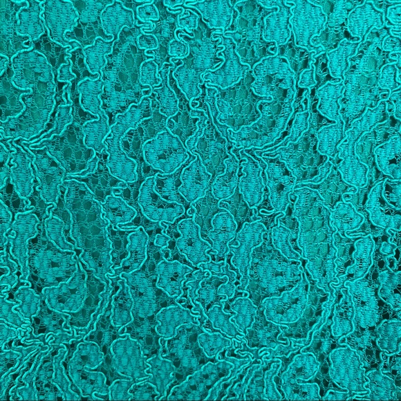 Adrianna Papell Green Lace Cocktail Dress - Picture 8 of 8